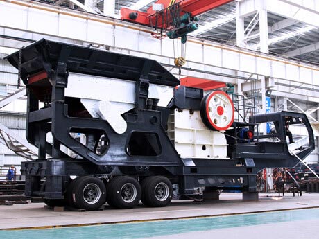 移动颚式破碎机