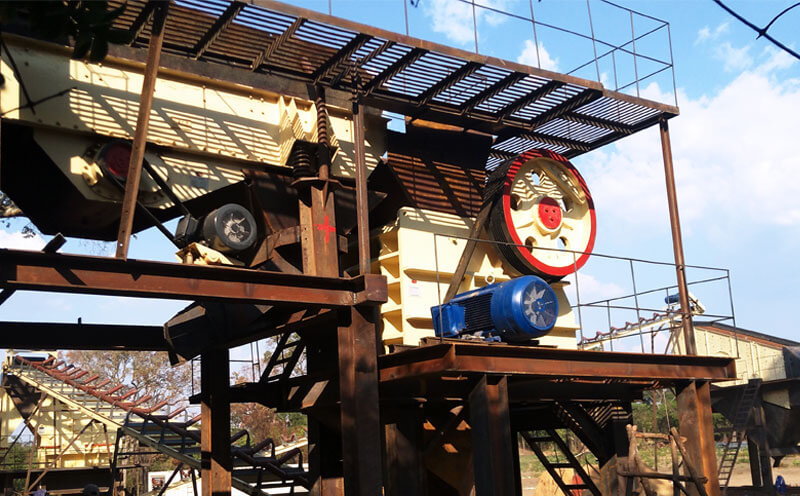 江苏无锡鹅卵石破碎生产线