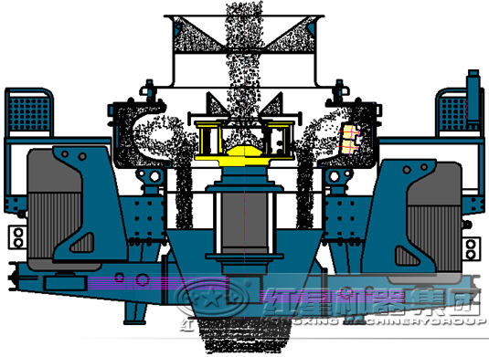 直通冲击式破碎机工作原理