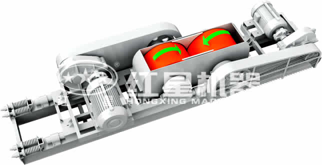 红星机器辊式破碎机