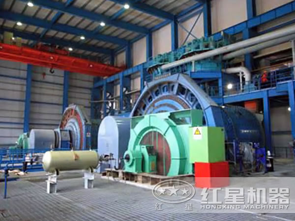 球磨机现场