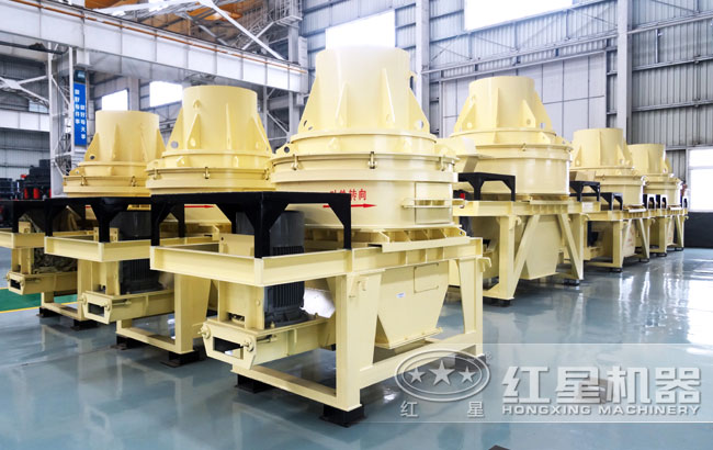 河卵石制沙机1号车间