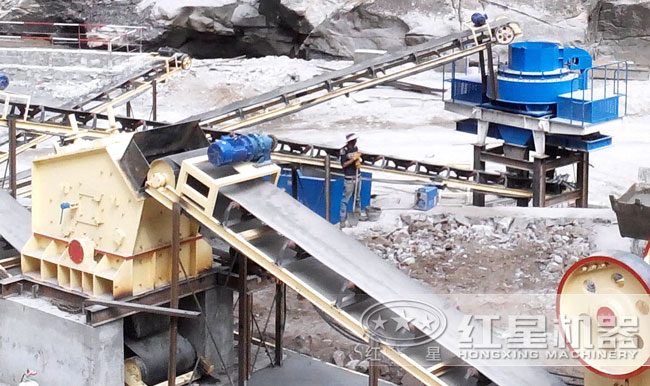 鹅卵石制砂生产线之制砂机