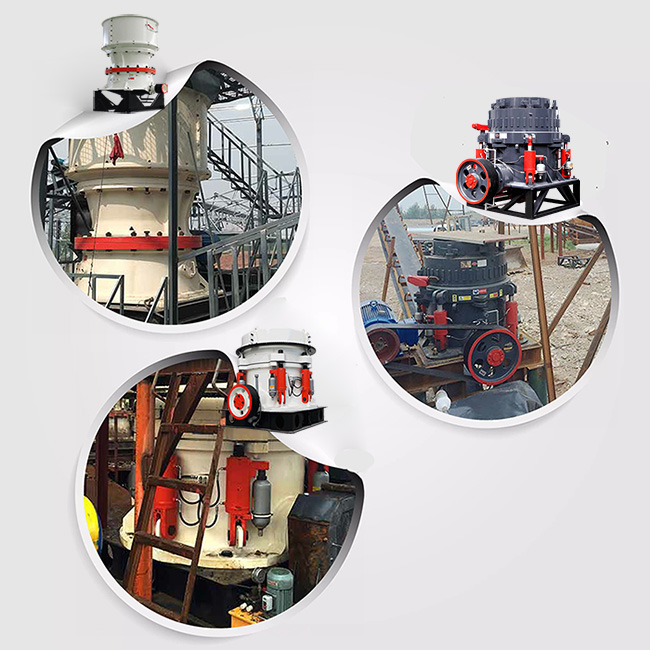 不同种类圆锥破现场合集