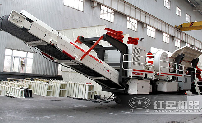 履带式移动破碎站