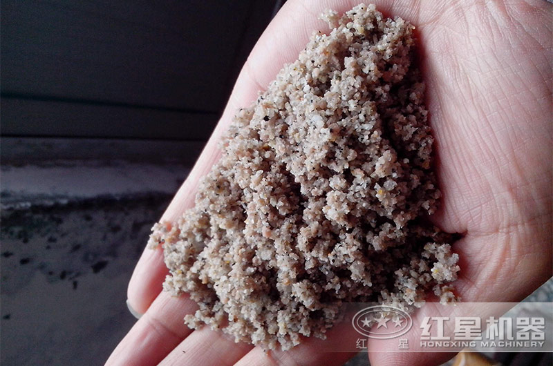 成品机制砂物料图