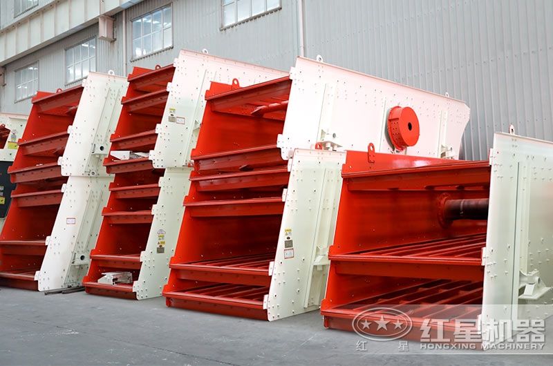 筛分不同规格物料的圆振动筛设备