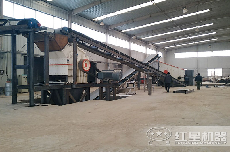细碎机时产100T应用生产现场