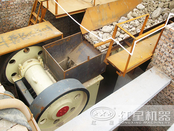 红星机器破碎生产线现场图片 红星机器破碎生产线现场图片