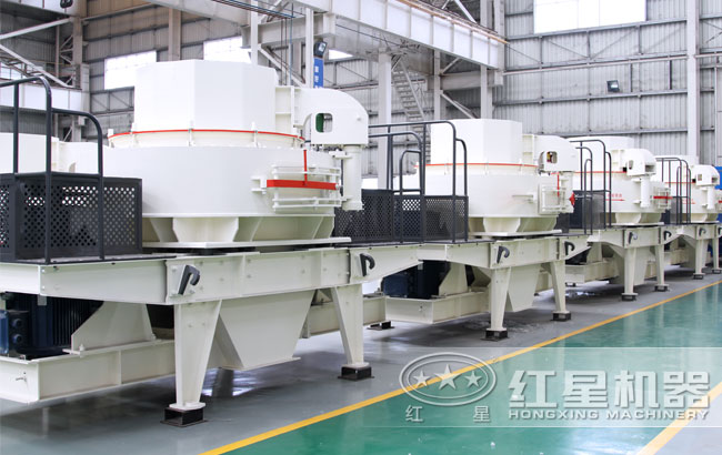 河卵石制沙机2号车间