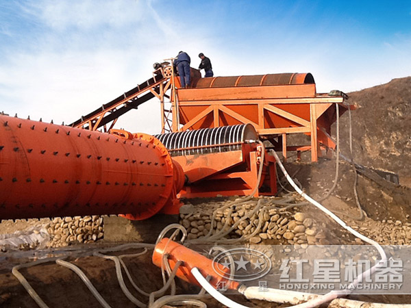 磁选生产线客户现场 磁选生产线客户现场