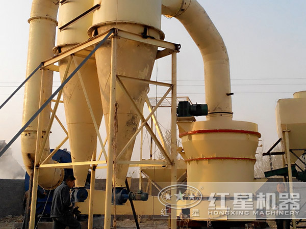 陕西膨润土磨粉生产线现场