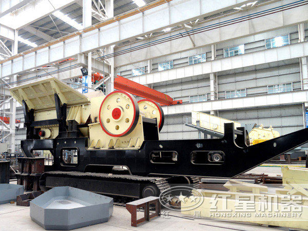 履带移动颚式破碎机
