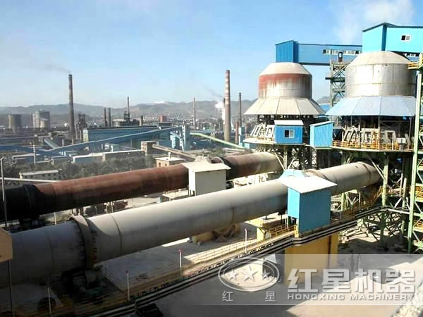 高岭土回转窑生产线客户生产现场 高岭土回转窑生产线客户生产现场