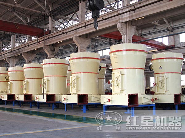 高压微粉磨生产车间