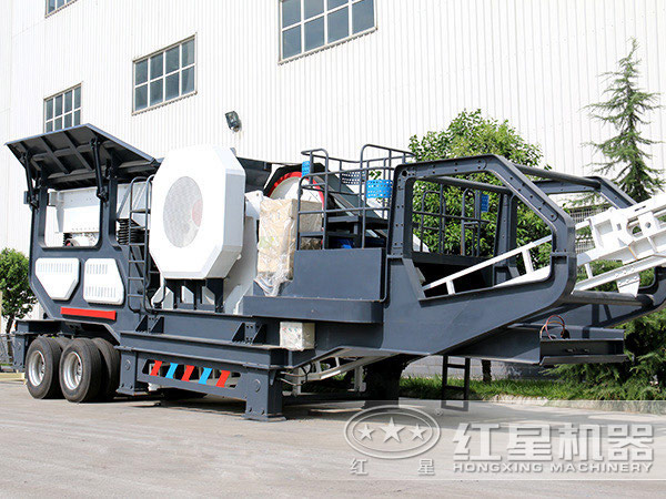 移动破碎机展示