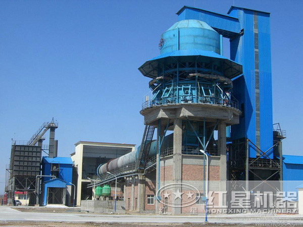 红星水泥生产线现场