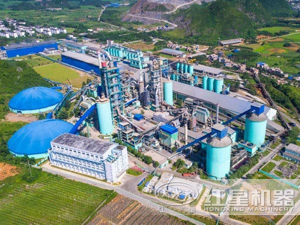 贵州都匀水泥生产现场