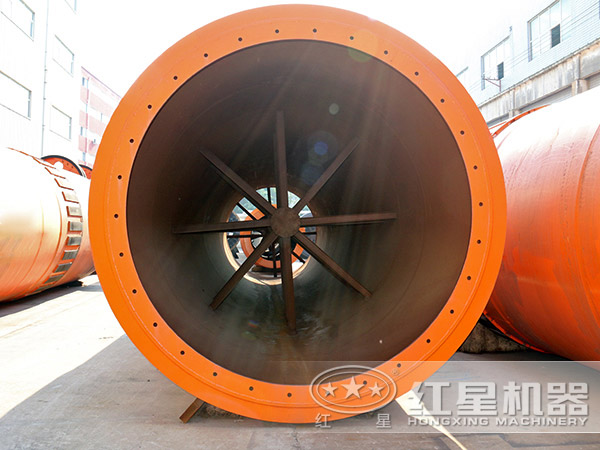 煤泥烘干机内部